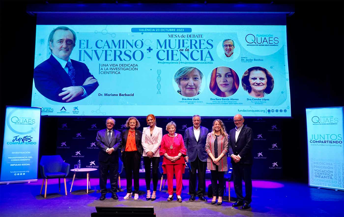 Mariano Barbacid y Sara García participan en CaixaForum València
